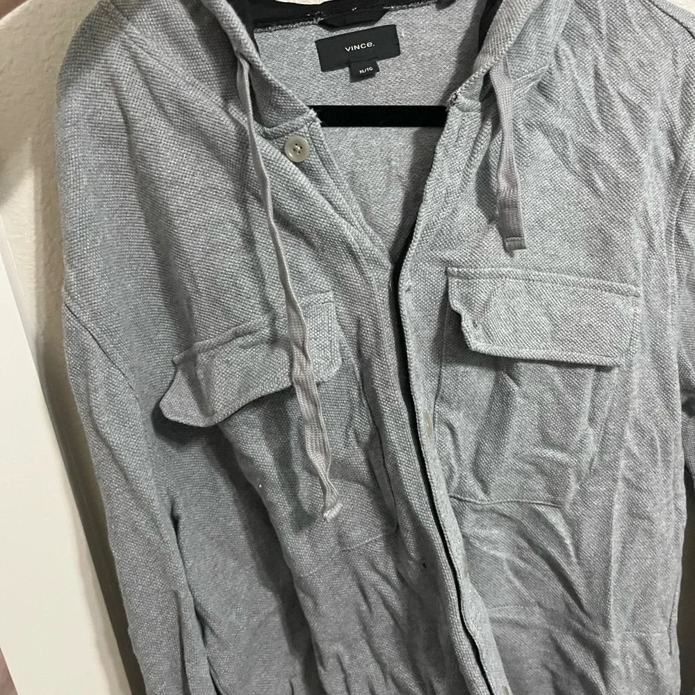 LIKE NEW Vince Moss Stitch Over Shirt